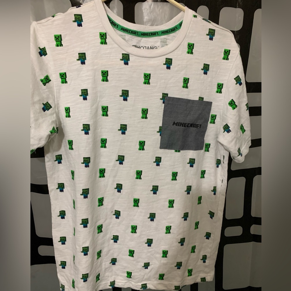 Mojang Minecraft Shirt Sz 2XL